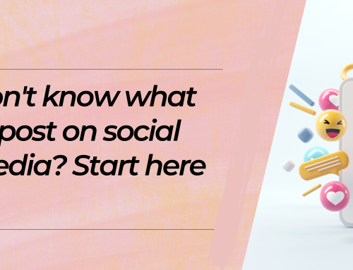 Don’t know what to post on social media? Start here